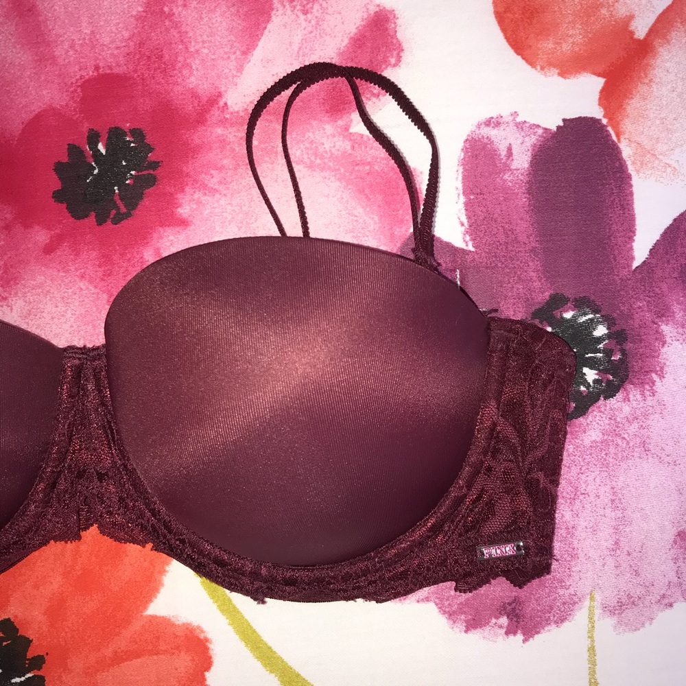 Vs Pink Date Multi-Way Lace Push Up Bra - image 4
